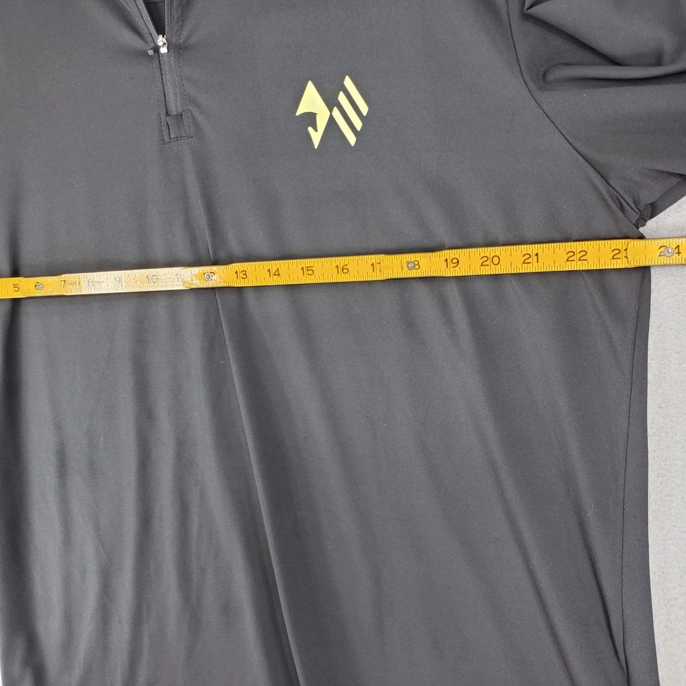 1/ST Chrome‎ Studio 1/4 Zip Pullover Mens XL Black Preakness Stakes Pimlico Logo - Picture 6 of 7